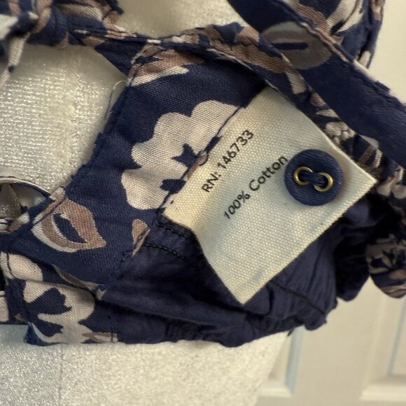 Mirth Floral Sleeveless Smocked Cropped Tank Top - Picture 8 of 15